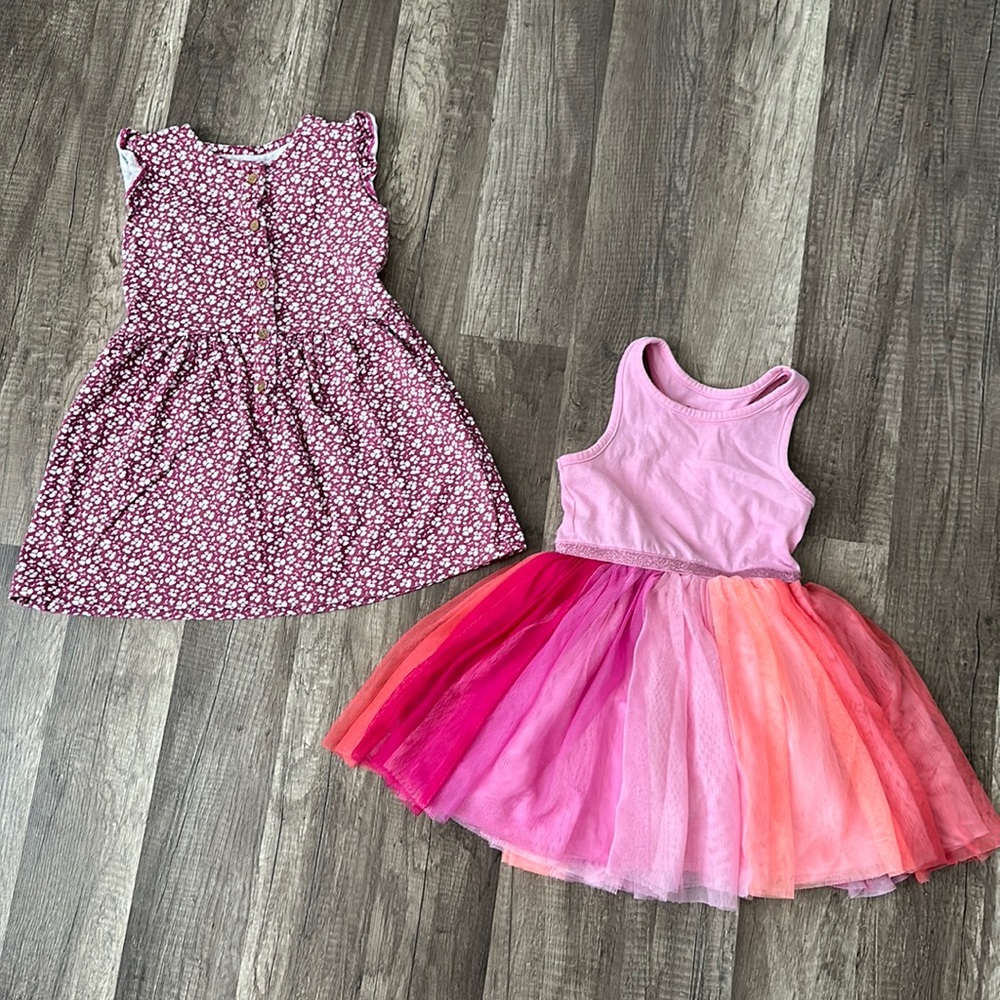 lot summer dress baby girl 2t